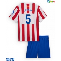 Atletico Madrid Johnny Cardoso #5 Domaci Dres za djecu 2025-26 Kratak Rukav (+ Kratke hlače)